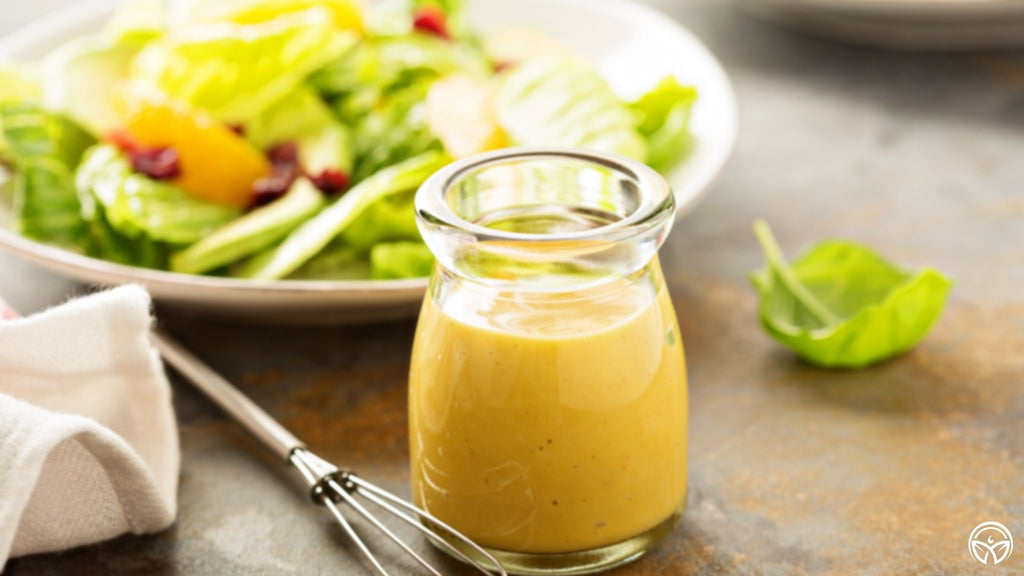 Creamy Anti-Inflammatory Salad Dressing with Turmeric