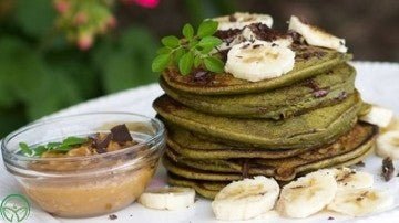 Moringa Powder and Banana pancakes recipe