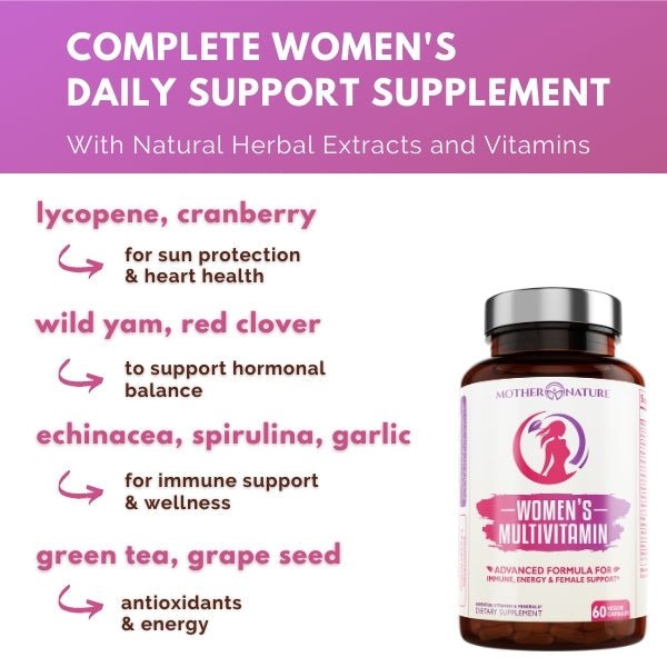 Womens Supplement Bundle Mother Nature Organics