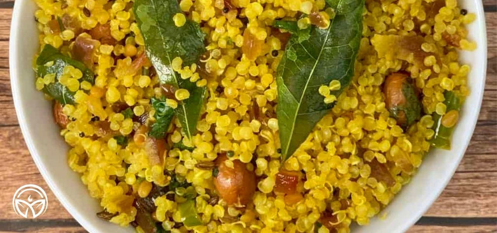 Turmeric Lemon Quinoa - Indian Style