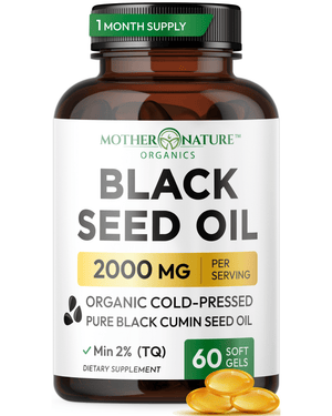 Black seed oil by Mother Nature Organics