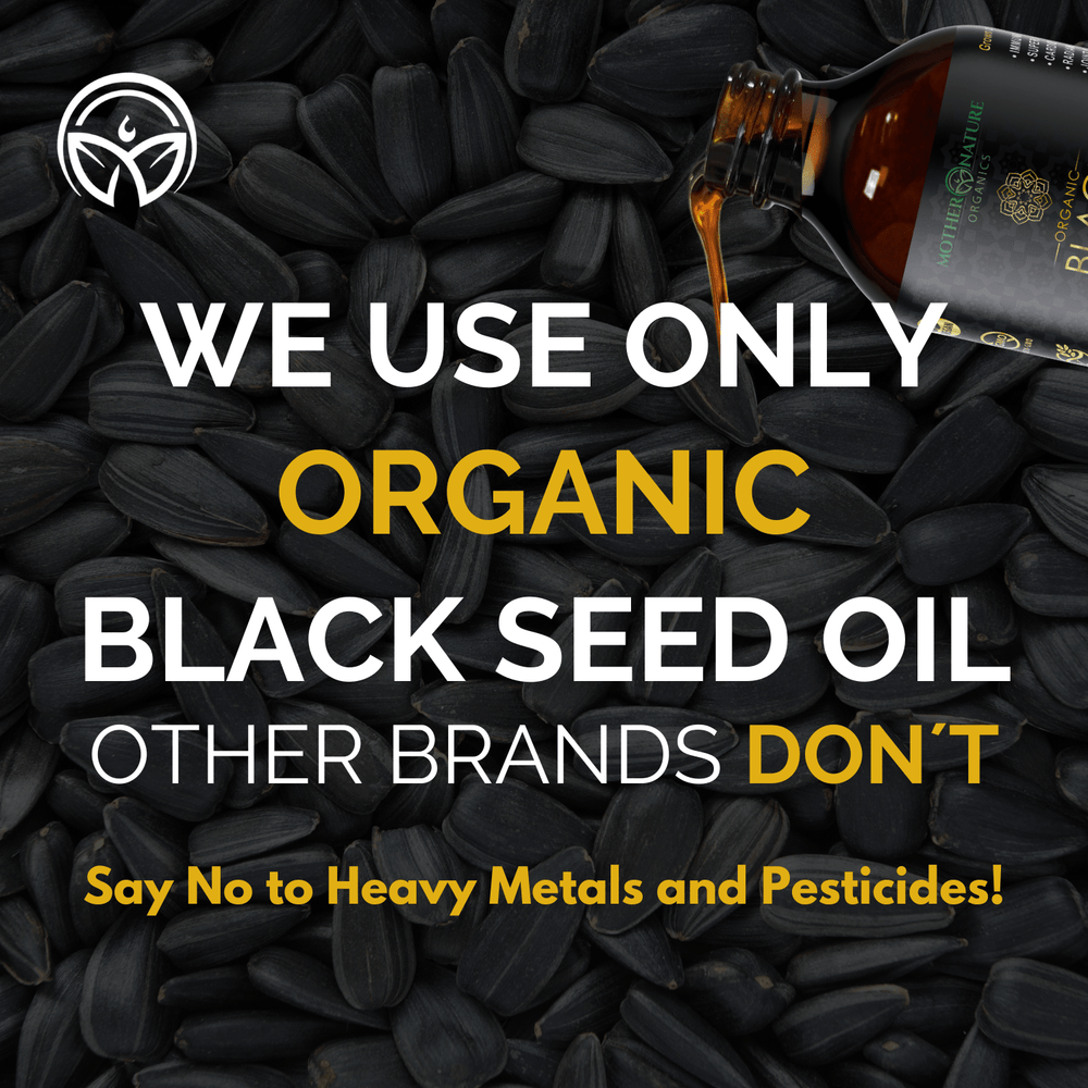 Organic Black Seed Oil purity and quality comparison — USDA Organic cold-pressed