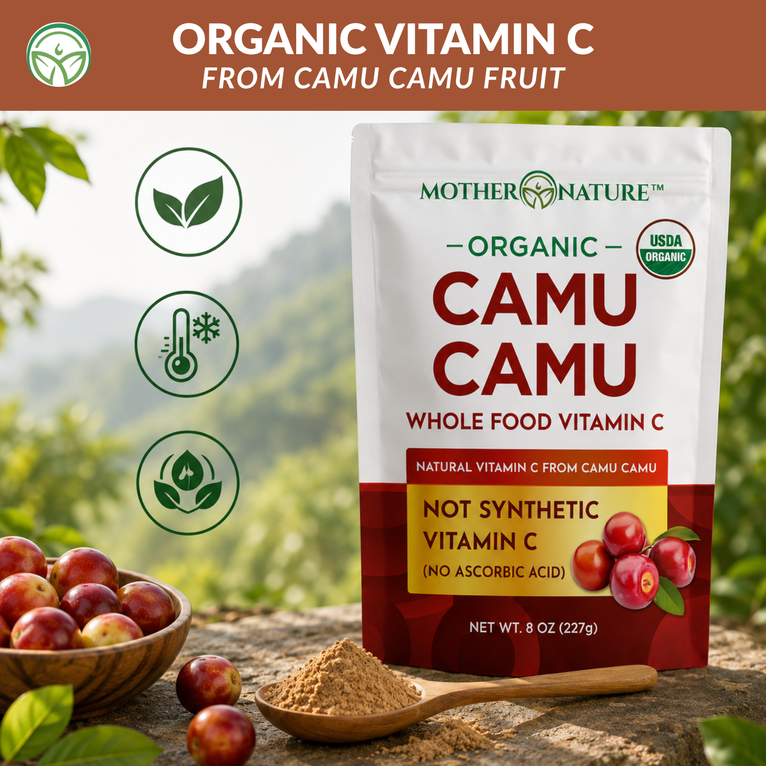 Organic Camu Camu Powder 8oz