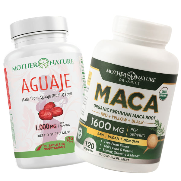 Vital Women Harmony Duo maca and aguaje bundle — Mother Nature Organics