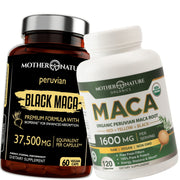 Powerful Maca Blend Bundle | Black Maca + Tricolor Maca