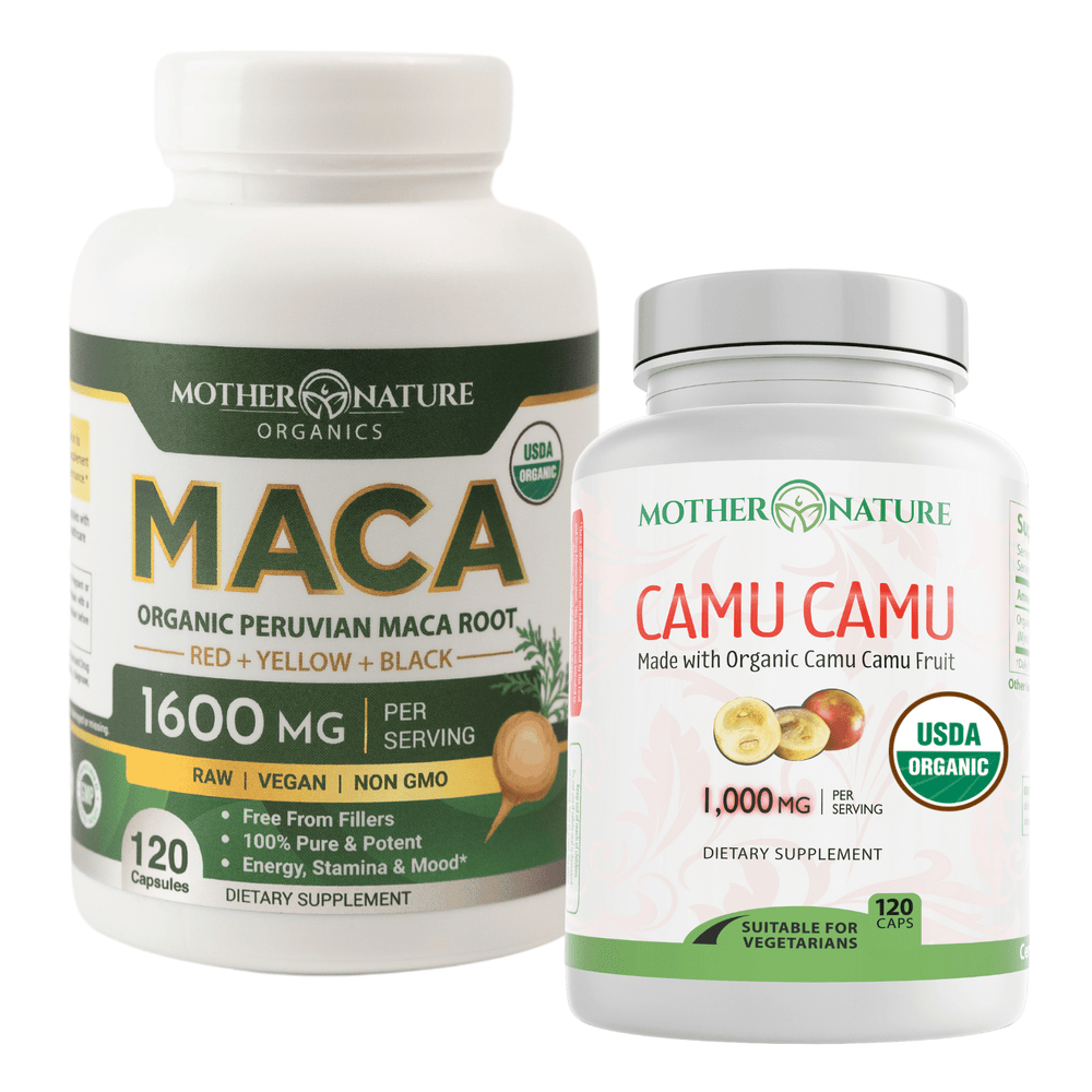 Camu Camu and Maca Bundle superfood pairing — Mother Nature Organics