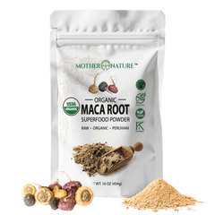 USDA Organic Maca Powder 1lb - Certified Organic, Natural Energy Boost & Hormonal Balance