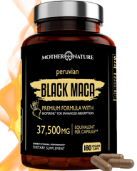 Black Maca Capsules 37,500 mg