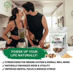 USDA Organic Maca Powder 1lb - Certified Organic, Natural Energy Boost & Hormonal Balance