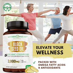 Black Seed Oil Capsules 2,000mg (Softgel)