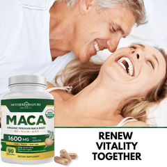 USDA Organic Maca Root Capsules