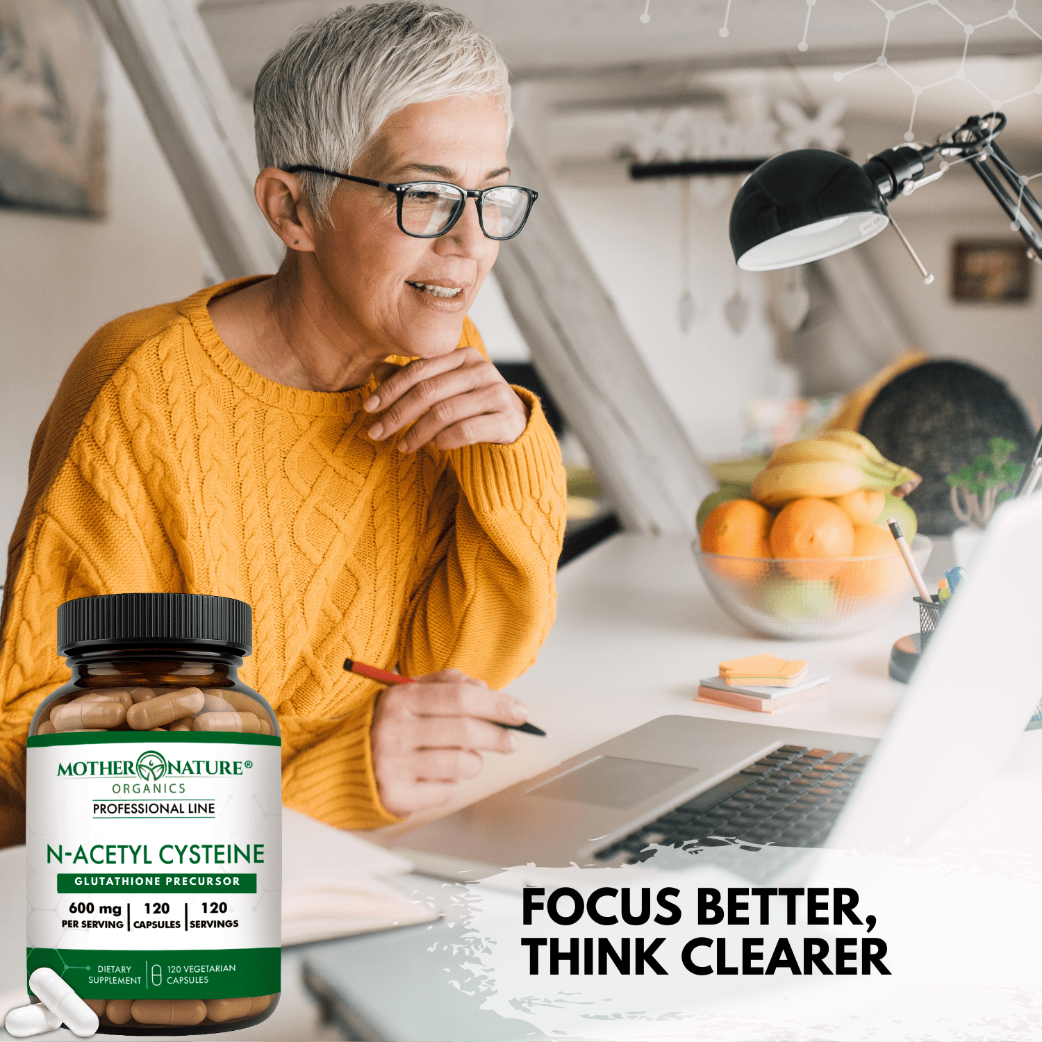 Nac Capsules | N-Acetyl Cysteine - Mother Nature Organics Nac Capsules | N-Acetyl Cysteine - Mother Nature Organics