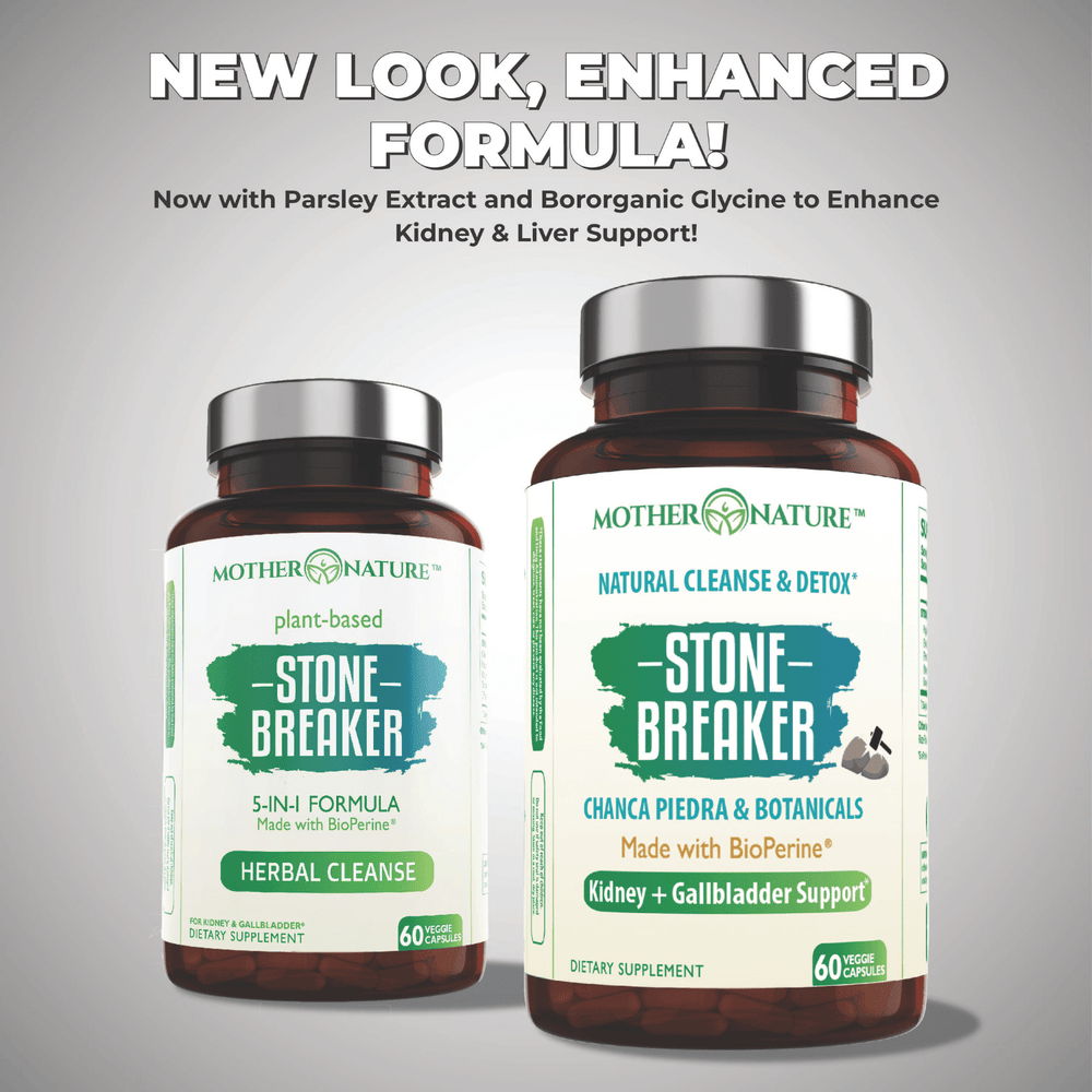 Stone Breaker Capsules product photo — chanca piedra vegan capsules