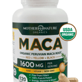 USDA Organic Maca Root Capsules, 120 count bottle