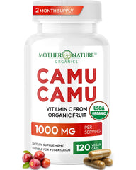 Organic Camu Camu Capsules — Mother Nature Organics