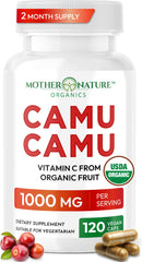 Organic Camu Camu Capsules — Mother Nature Organics