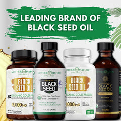 Mother Nature Organics brand story — leading organic black seed oil softgels