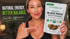 organic black maca root powder for energy stamina focus endurance