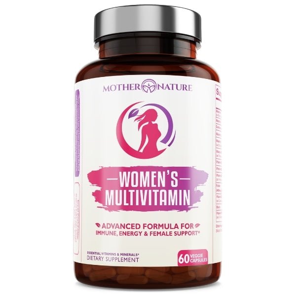 Organic Multivitamin for Women Mother Nature Organics