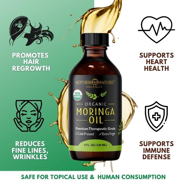 Nature Spell Moringa Oil For Hair & Body 150ml — Kiyo Beauty