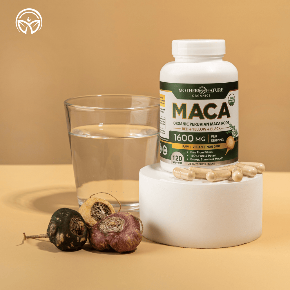 Huanarpo Macho + Organic Maca Capsules Bundle, 120 ct Each — Mother Nature Organics