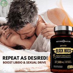 Black Maca Capsules 37,500 mg