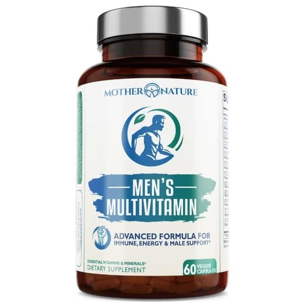 Mens Organic Multivitamin | Natural Mens Multivitamin - MNO