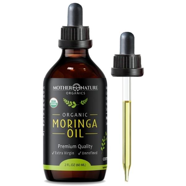 Organic Moringa OIl - Mother Nature Organics